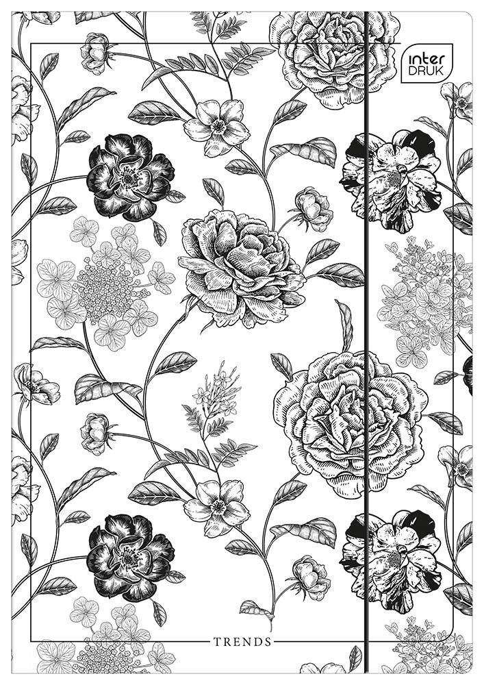 Teczka z gumką A4+ Botanique, Interdruk